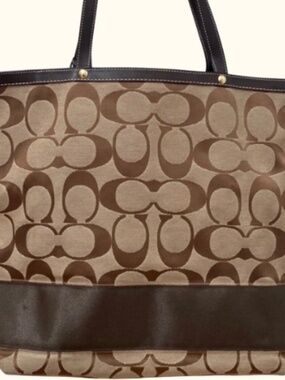Large Classic Coach tote